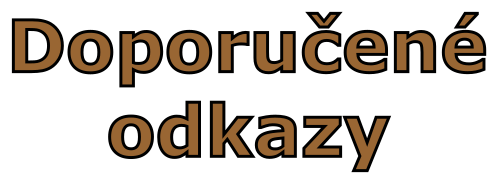 Doporuen odkazy, dleit informace